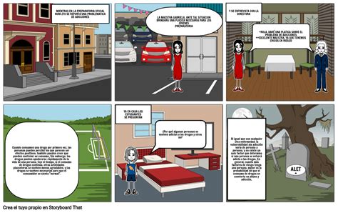 Comic Las Drogas Storyboard By B2a1a563