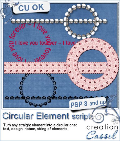 Circular Element Psp Script Creation Cassel Making