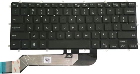 AUTENS Teclado Estadounidense De Repuesto Para Dell Inspiron 5368