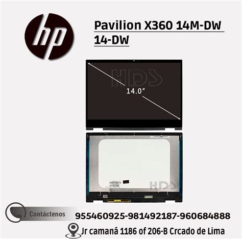 Pantalla Tactil Completa Hp X Dw Hds Soluciones Partes