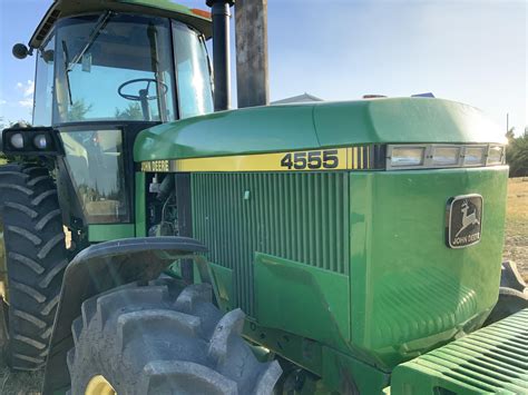 1991 John Deere 4555 Mfwd Tractor Bigiron Auctions