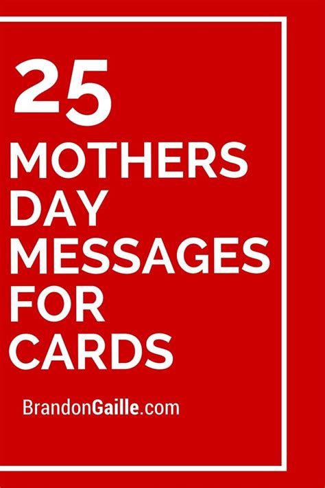 27 mothers day messages for cards – Artofit