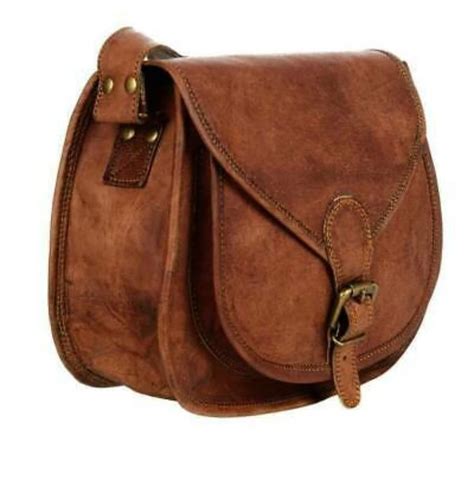 Women Genuine Vintage Leather Bag Shoulder Bag Cross Body Etsy