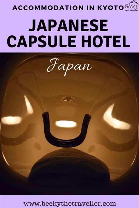 Japanese Pod Hotel In KYOTO, Japan | What Sleeping Pods Are Like? - Becky the Traveller ...