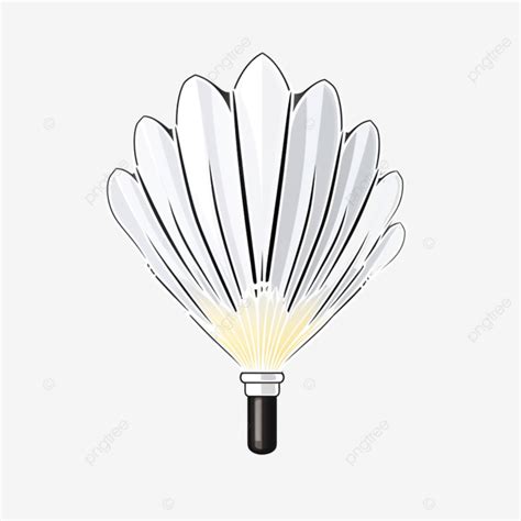 Badminton Shuttlecock Object Sticker Badminton Clipart Sticker