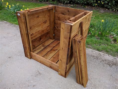 Wooden Compost Bin Sturdy Design Archwood Greenhouses