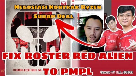 Fix Official Bigetron Red Alien Roster Complete Ryzen Uhigh Stay