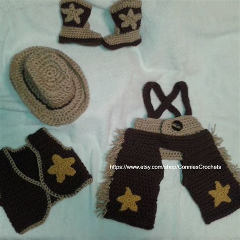 BEST SELLER Baby Cowboy/girl Outfit 5 Pc, Halloween, Photo Prop, New Baby, Baby Shower Set, Baby ...