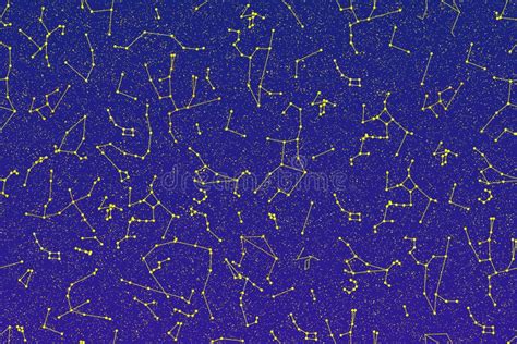 Constela O De Teste Padr O Sem Emenda Das Estrelas Fundo Azul Do