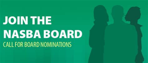 Nasba Seeking Nominations For Board Of Directors Nasba