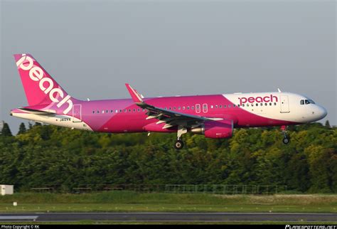 JA12VA Peach Airbus A320 214 WL Photo By RK ID 1286498