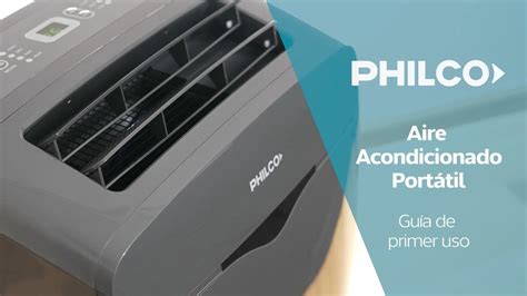 Philco Aire Acondicionado portátil Guía de primer uso YouTube