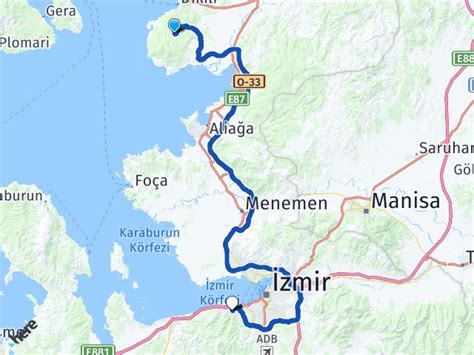 Dikili Kat Ralan Zmir Ekonomi Niversitesi Aras Ka Km Yol Tarifi