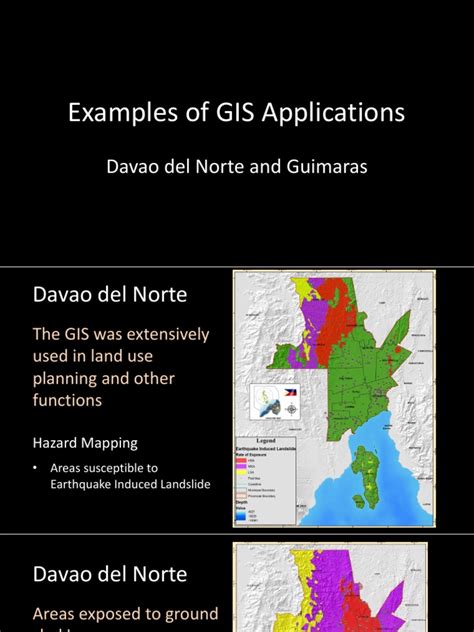 Sample GIS Applications | PDF