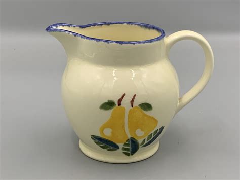 Poole Pottery Dorset Fruit Pear Pint Jug Replace Your Plates