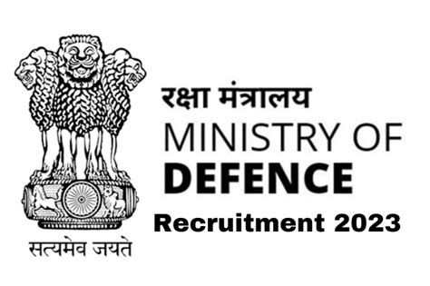 Ministry Of Defence Recruitment 2023 Golden Chance To Get Job On These