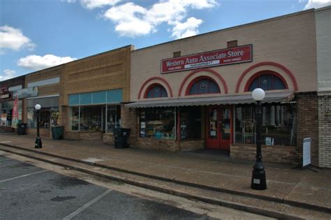 Main Street Storefronts Butler Vanishing Georgia Photographs By