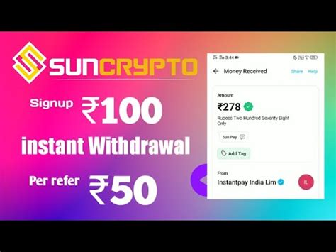 Sun Crypto New Refer And Earn Offer Earn On Signup And Per