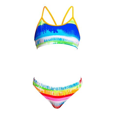 Funkita Bikini Racerback Dye Hard Multicolor Swiminn