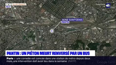 Pantin un piéton meurt renversé par un bus