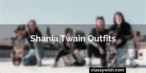 Shania Twain Outfits 2024