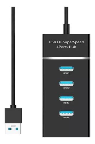 Hub Puertos Multi Usb 4 En 1 De 3 0 Velocidad Indicador Luz Cuotas