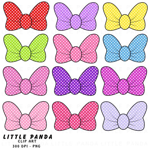 Minnie Mouse Polka Dot Pink Bows Svg Bow Svg Mini Mouse Bow