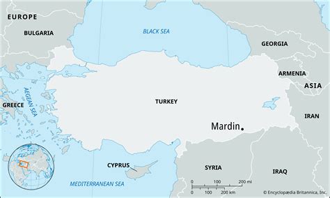 mardin turkey ancient citadel history map facts britannica