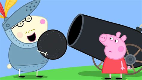 Peppa Pig Full Episodes Mr Rabbits Catastrophic Cannon Kids Video