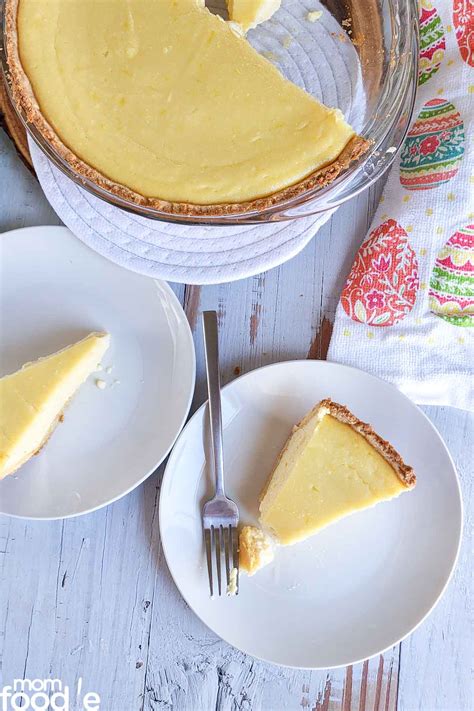 Italian Ricotta Pie Recipe Mom Foodie