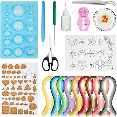 Hyber Cara Paper Quilling Tools Set Pcs Quilling Kit For Diy Paper