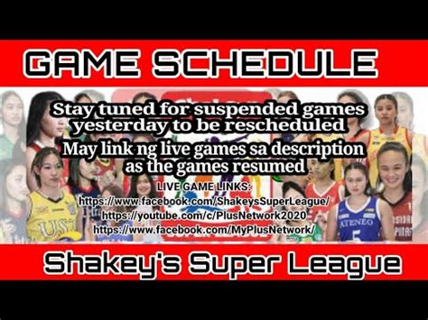 Shakey S Super League Games Today And Tommorow Shakey S Super League