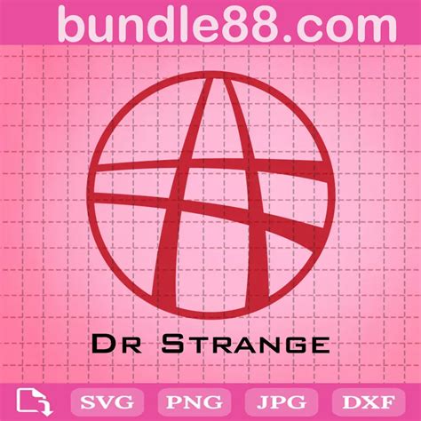 Doctor Strange Logo Svg SVG PNG DXF EPS Digital Files April 2024