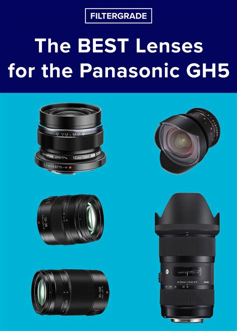 The BEST Lenses for the Panasonic GH5 - FilterGrade