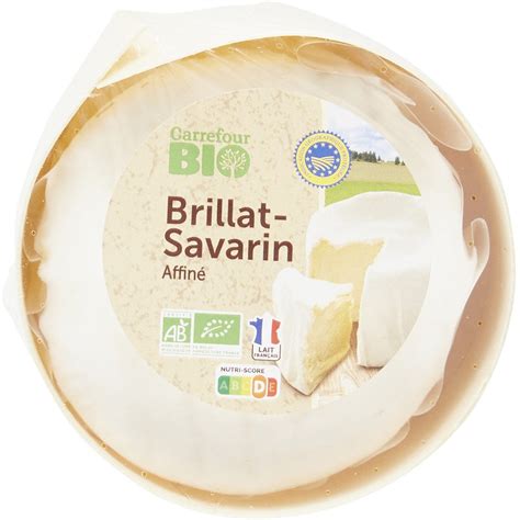 Brillat Savarin affiné CARREFOUR BIO le fromage de 200g à Prix Carrefour