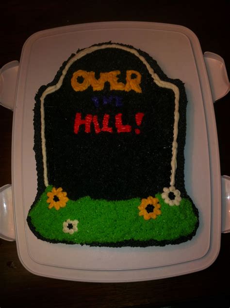 Wilton Over The Hill Cake To Celebrate A 50th Birthday Over The