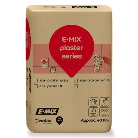 E Mix Easi Plaster Saint Gobain Malaysia