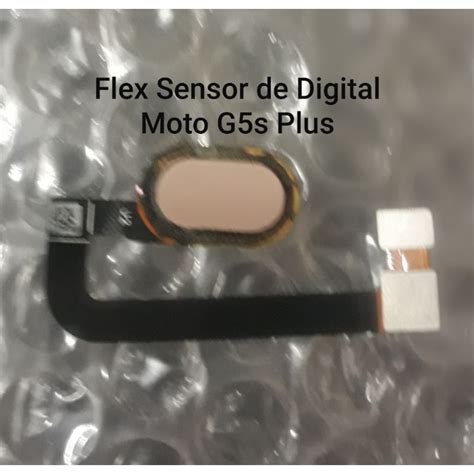 Flex Conector Sensor De Digital Moto G5s Plus 100 Original Semi Nova