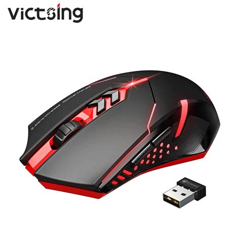 Victsing Pc066 Wireless Gaming Mouse With Unique Silent Click Rgb