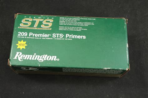 Remington 1000x 209 Premier Sts Primers Local Pickup Onlyrem Shotshell