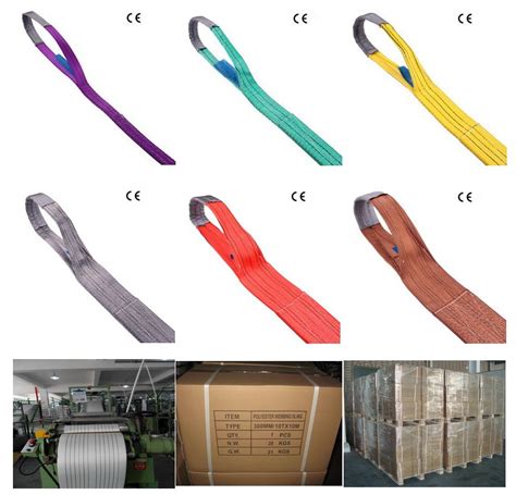 T Polyester Webbing Sling Qingdao Yanfei Rigging Co Ltd