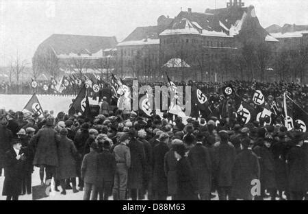 Événements Beer Hall Putsch 1923 rebells hommes de sa Storm