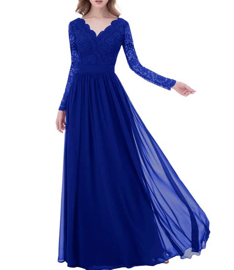 Royal Blue Cocktail Dress Long Sleeve Dresses Images