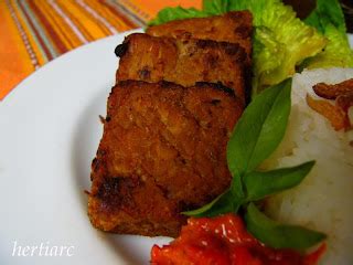 Original Indonesian Recipe: Tempe Bacem (Sweet Taste Tempe / Tempeh)