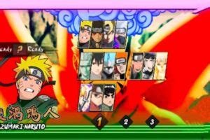 Naruto Senki Mod Apk Full Characters No Cooldown Jutsu Tak Terbatas