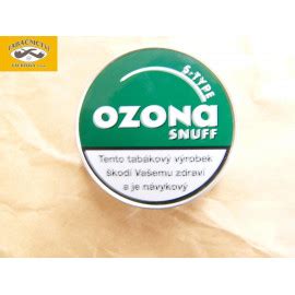 Ozona S Type Spearmint Snuff 5g E Tabacnictvi Cz