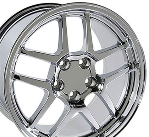 Fits Corvette Wheels C5 Z06 Rims CV04 17x9.5 Chrome SET – Performance ...