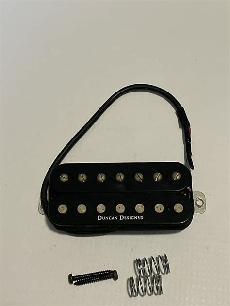 2000s Seymour Duncan Designed 7 String Black Neck Humbucker Reverb