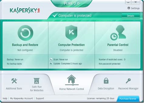 Download Gratis Kaspersky Pure 2.0