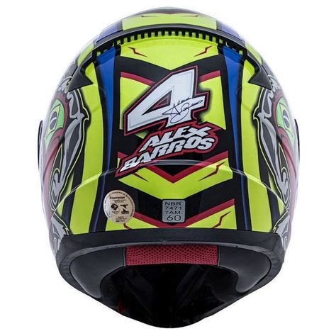 CAPACETE LS2 FF 353 RAPID ALEX BARROS AZUL MOTOMAXX Peças